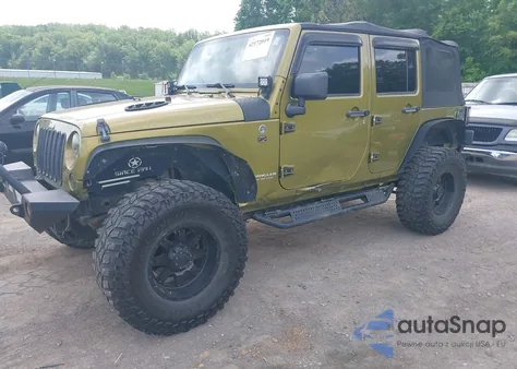 2008 Jeep Wrangler Unlimited Rubicon from USA, damaged, VIN 1J4GA69108L585208